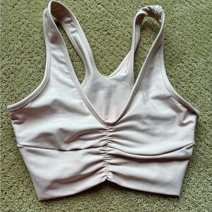SAVVI Light pink scrunch bra